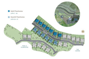 The Willows site map
